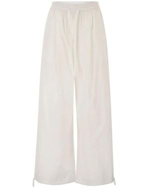 Weekend by Maxmara Wide Trousers - Blanc