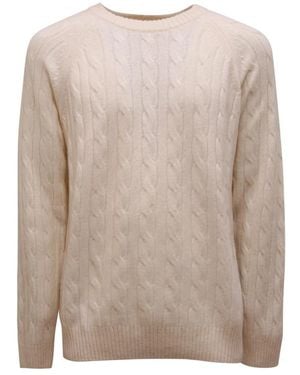 Amaranto Round-Neck Knitwear - Neutro