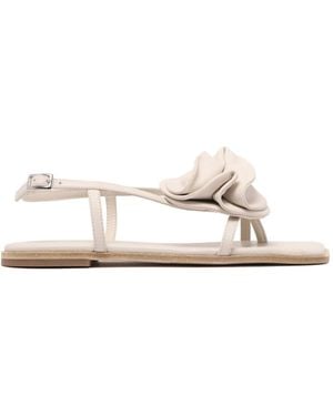 Vic Matié Flat Sandals - Naturel