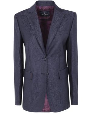 Etro Blazers - Blauw