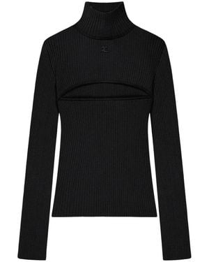 Courreges Turtlenecks - Noir