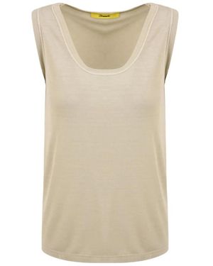 Drumohr Sleeveless Tops - Natural