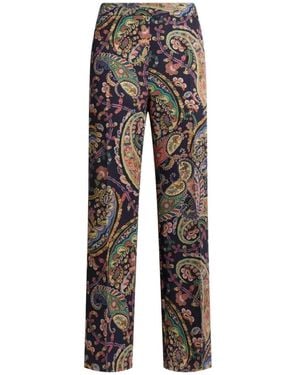 Etro Wide Trousers - Gris