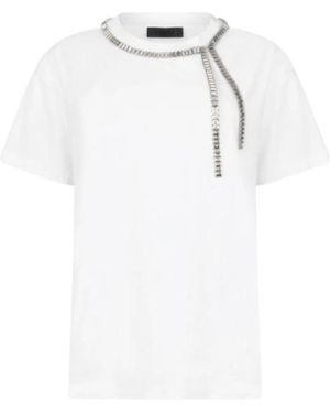 Liu Jo Tops ,Wit ,Midi Kleedjes