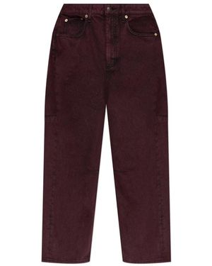 Rag & Bone Loose-Fit Jeans - Rood