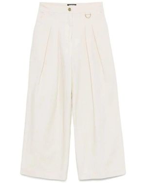 Barbour Wide Pants - White