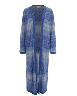 MC2 Saint Barth Tonia Cardigan - Blau