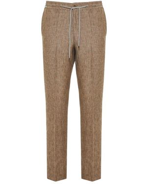 Corneliani Straight Trousers - Neutro