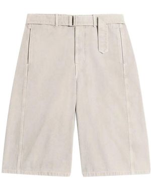 Lemaire Long Shorts - White