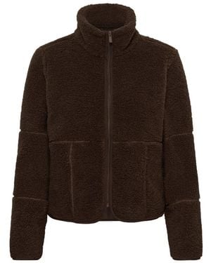 Kaffe Faux Fur & Shearling Jackets - Marrone
