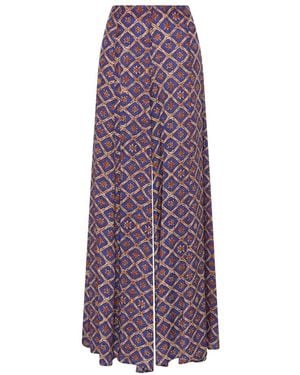 Maliparmi Wide Trousers - Morado