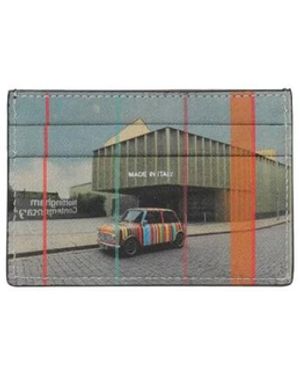 Paul Smith Mini Nottingham Kartenetui - Grau