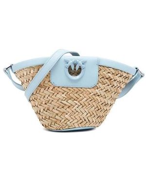 Pinko Tote Bags - Blu