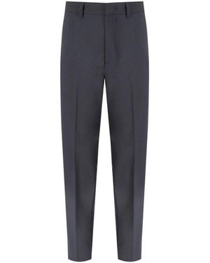 Emporio Armani Slim-Fit Trousers - Bleu