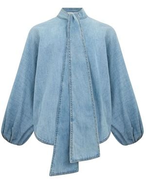 Zimmermann Blouses &Amp; Hemden - Blauw