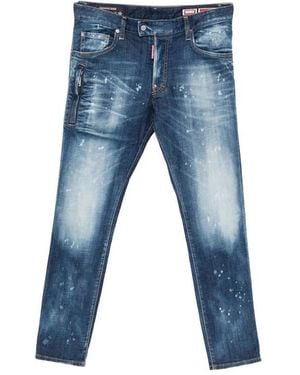 DSquared² Jeans ,Blauw ,Slim-Fit Jeans