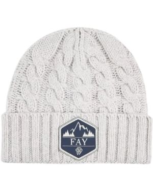 Fay Wool Beanie - Weiß