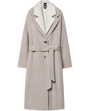 Rrd Jassen ,Wol Big Duck Over Coat - Grijs