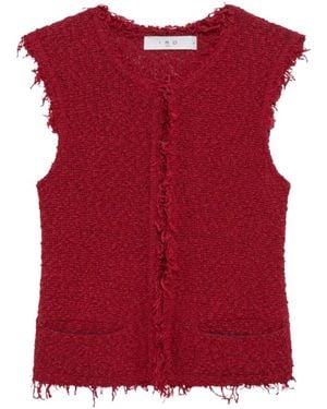 IRO Sleeveless Tops - Rojo