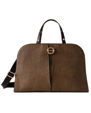 Borbonese Handbags - Brown