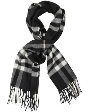 Burberry Winter Scarves - Black