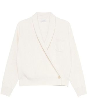 Brunello Cucinelli Cardigan - Wit