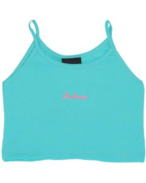 DISCLAIMER Sleeveless Tops - Blu