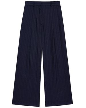 Anine Bing Wide Trousers - Blue