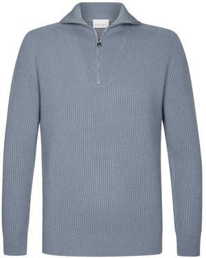 Profuomo Turtlenecks - Blue