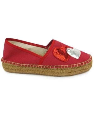 Love Moschino Espadrilles - Red