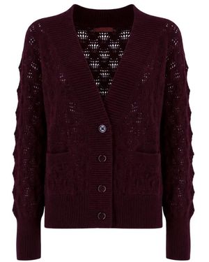 Ermanno Scervino Cardigans - Morado