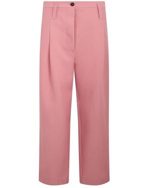 Philosophy Di Lorenzo Serafini Straight Trousers - Pink