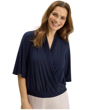 iN FRONT Blouses - Azul