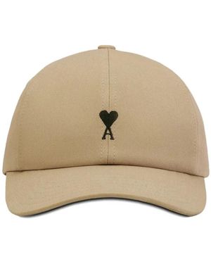 Ami Paris Caps - Natural