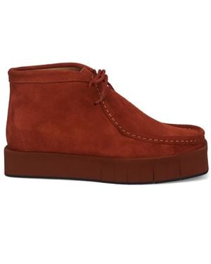 Paloma Barceló Lace-Up Boots - Brown