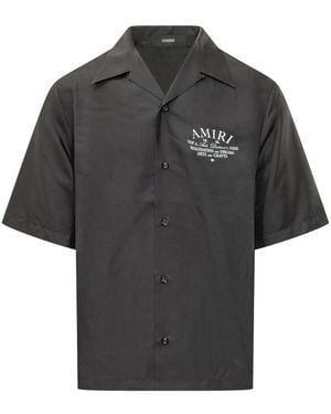 Amiri Short Sleeve Shirts - Schwarz