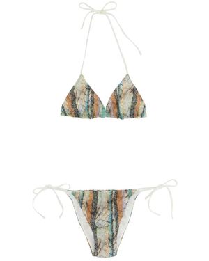 Missoni Caperdoni Zigzag Bikini - Metallic