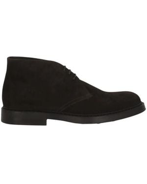 Doucal's Lace-Up Boots - Negro