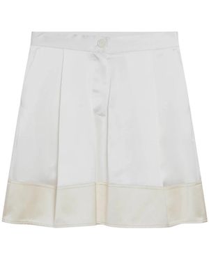 TOTEME Short Skirts - Blanco