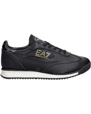 EA7 Schoenen ,Zwart ,7W001629 Sneakers