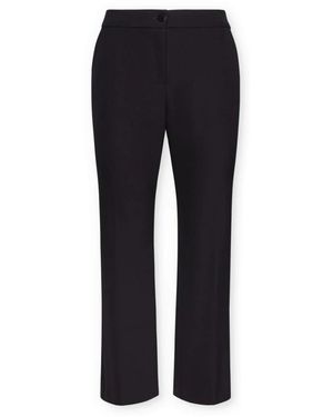 Elena Miro Cropped Trousers - Blu