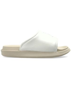 Y-3 Logo Slide - Weiß