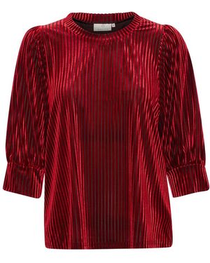 Kaffe Rote Bluse Top & T-Shirts