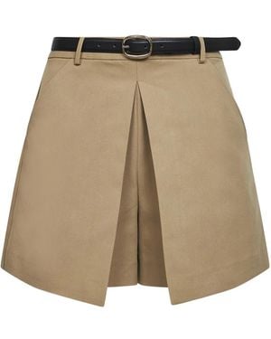 Self-Portrait Short Shorts - Natur