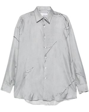Costumein Overhemden ,Wit ,Casual Shirts - Grijs