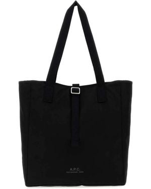 A.P.C. Cabas Archive Shopping Bag - Schwarz