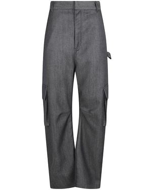 Balenciaga Wide Trousers - Grey