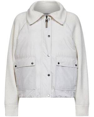 Brunello Cucinelli Korte Donsjas - Grijs