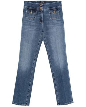 The Seafarer Cropped Jeans - Blue