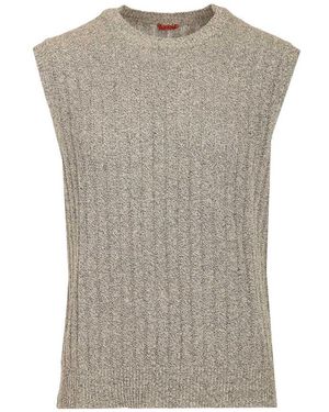 Barena Sleeveless Jumpers - Grey